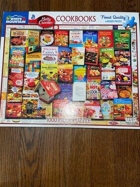 White Mountain Cookbooks puzzle 1000